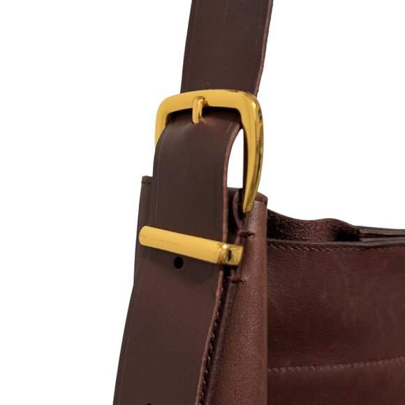 Madewell Brown Leather Tote Bag - Picture 6 of 11